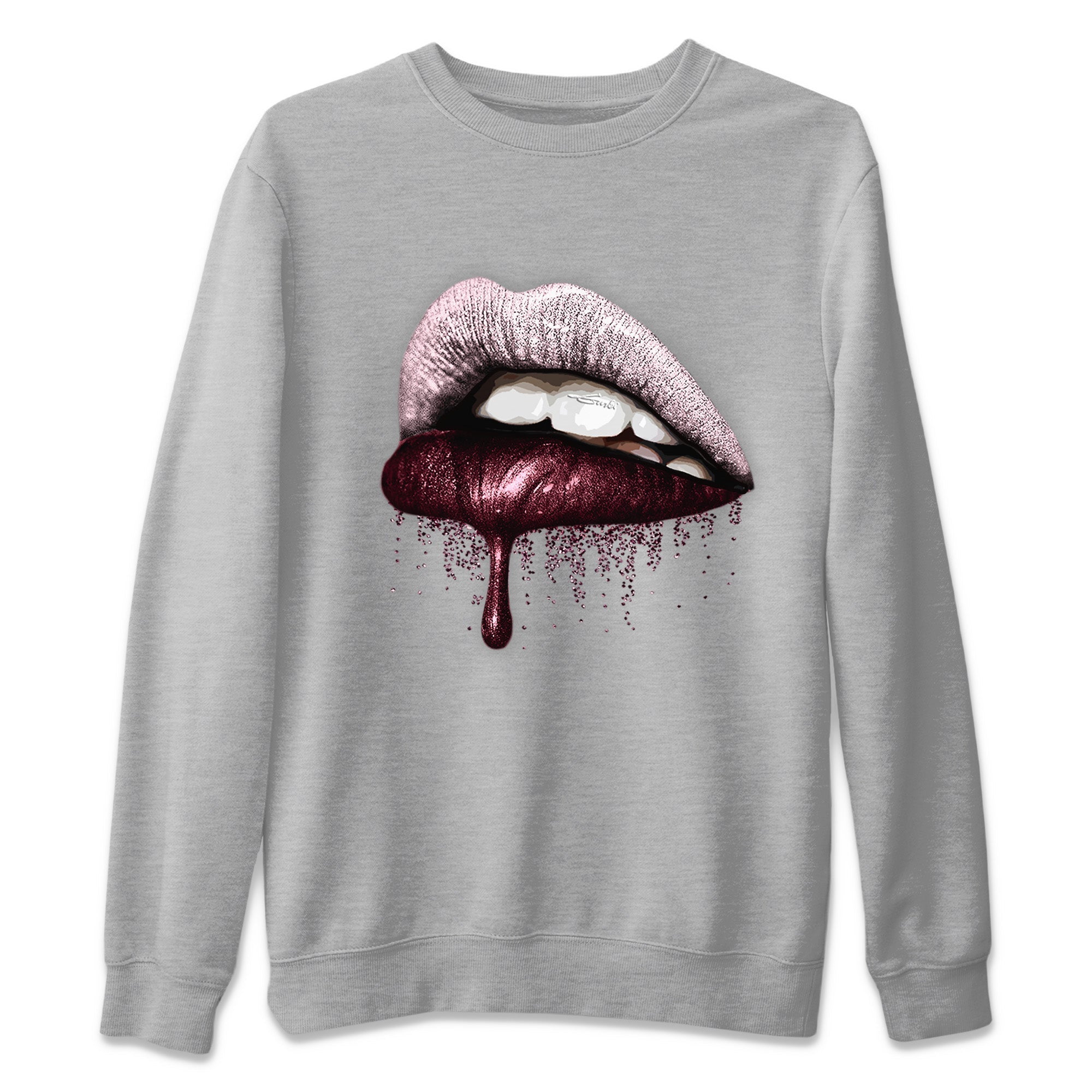 Dripping Lips Unisex Sweater – Dunk Valentines Day, Sneakers Matching Sweater