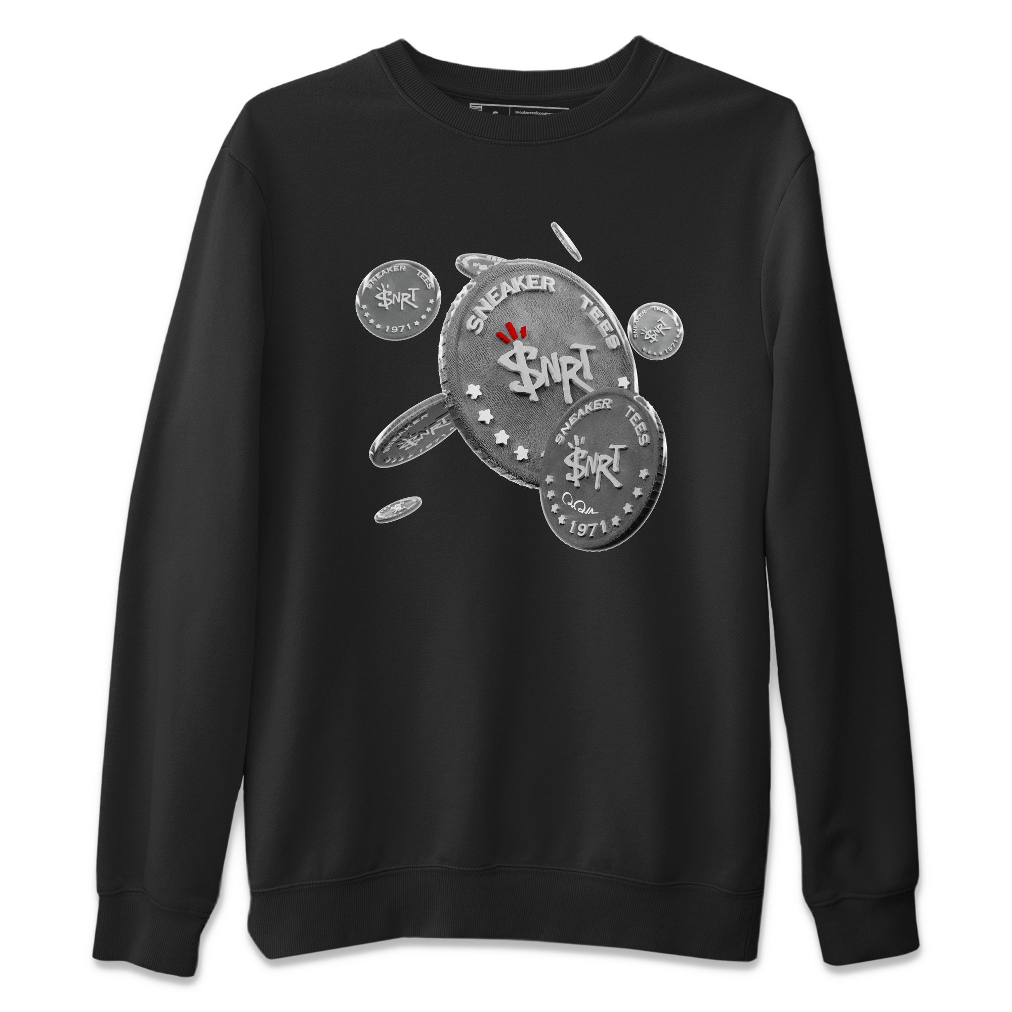Drop Coin Unisex Sweater – Air Jordan 1 Washed Heritage, Sneakers Matching Sweater