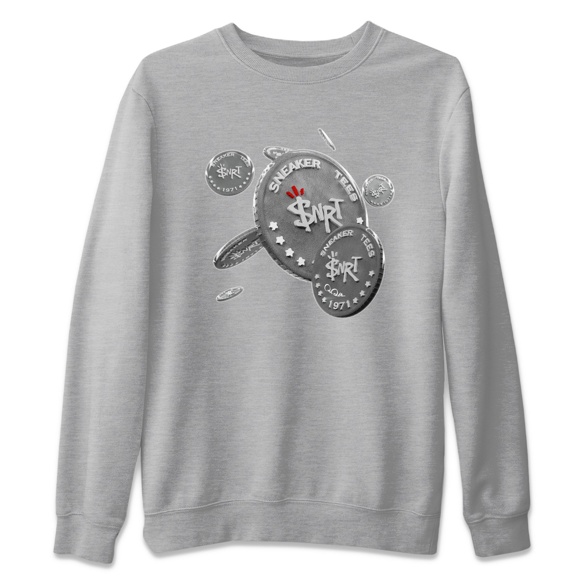 Drop Coin Unisex Sweater – Air Jordan 1 Washed Heritage, Sneakers Matching Sweater
