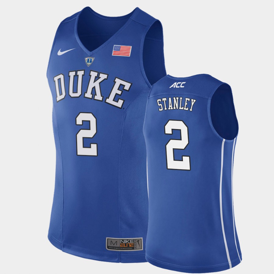 Duke Blue Devils Cassius Stanley Royal 2019-20 Jersey NCAA