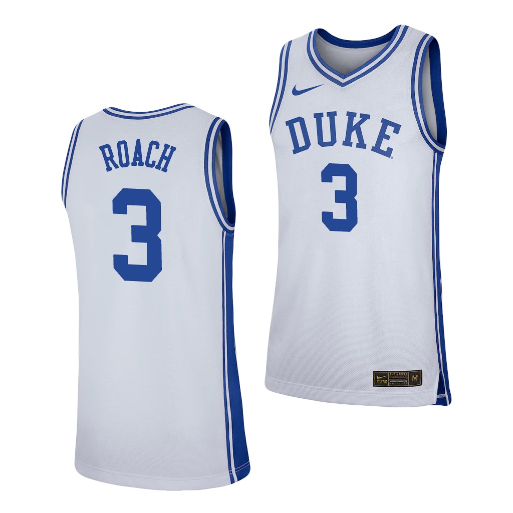 Duke Blue Devils Jeremy Roach White Jersey