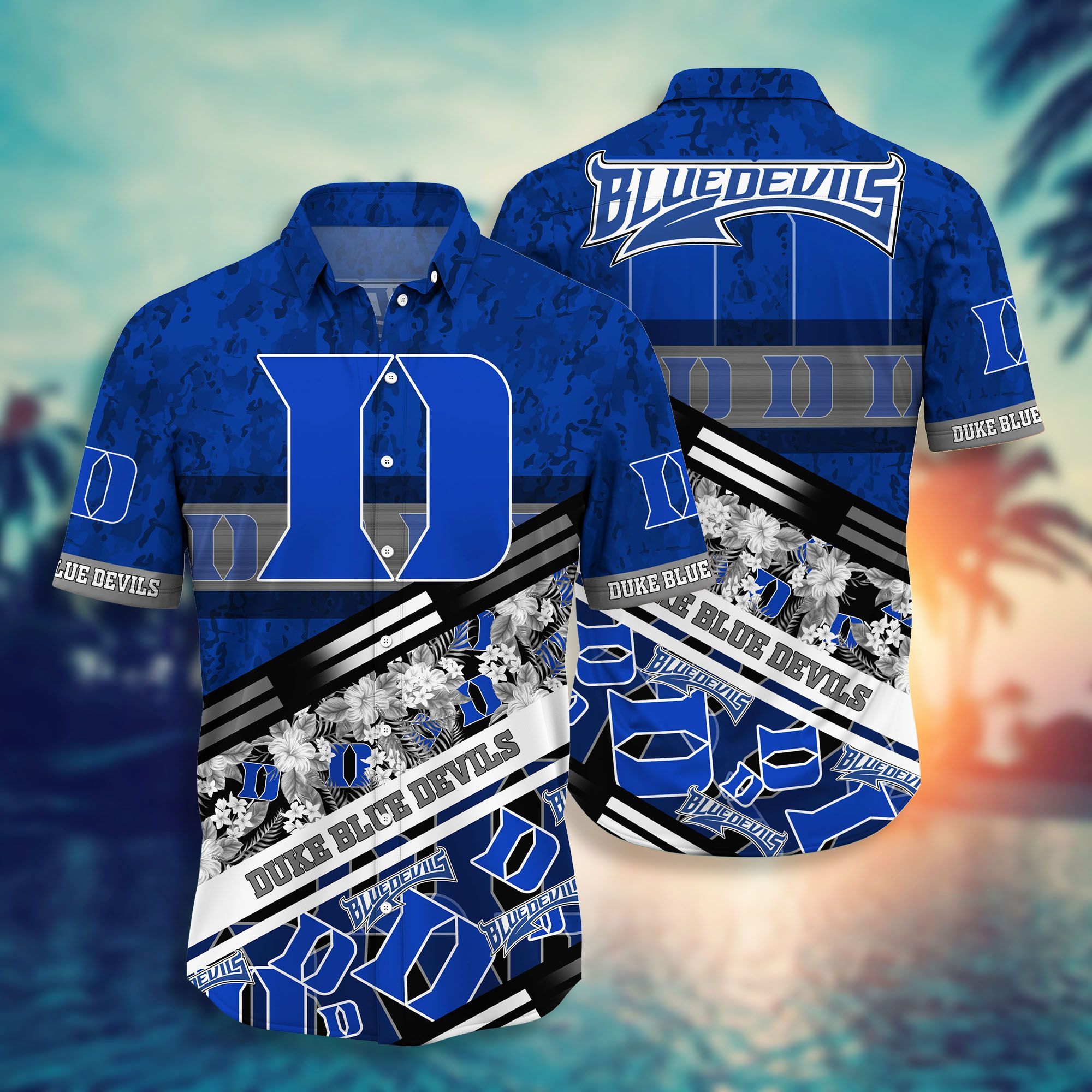 Duke Blue Devils NCAA -Hawaii Shirt Style Hot Trending Summer-Hawaiian