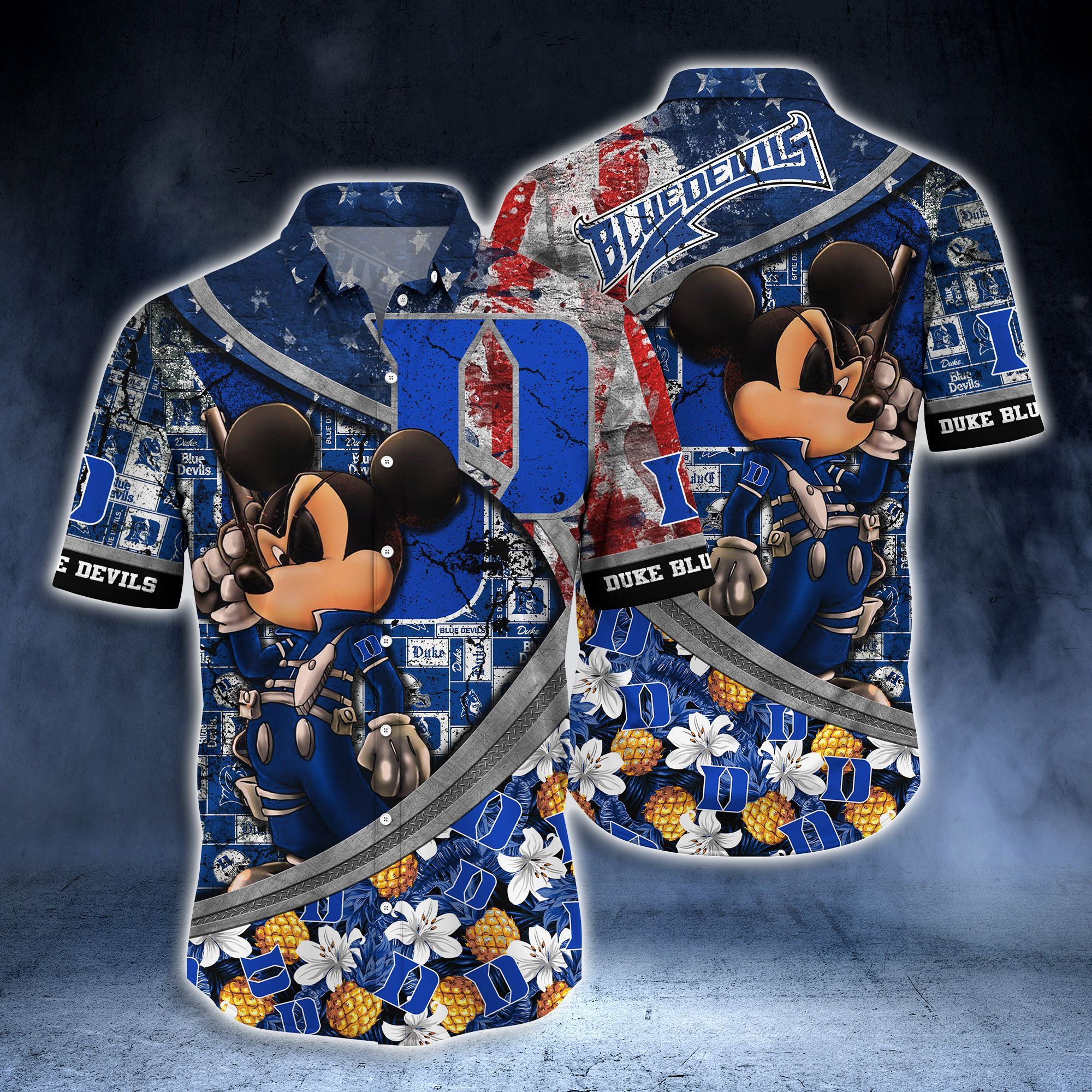 Duke Blue Devils NCAA -Hawaii Shirt Style Hot Trending