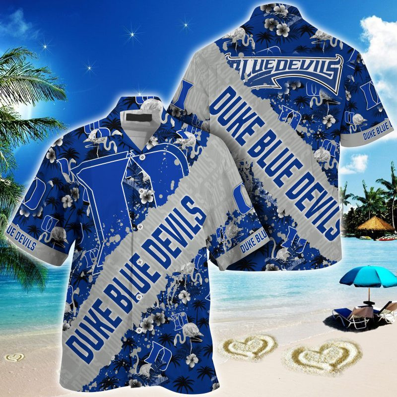Duke Blue Devils NCAA Trending Summer – Hawaii Shirt For This Season – Gift For Sport Lovers With Tropical Patterns