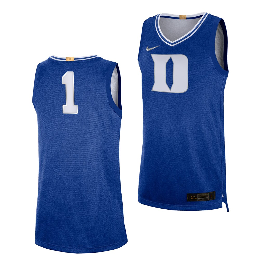 Duke Blue Devils Royal 100th Anniversary Men's Rivalry Limited Jersey
