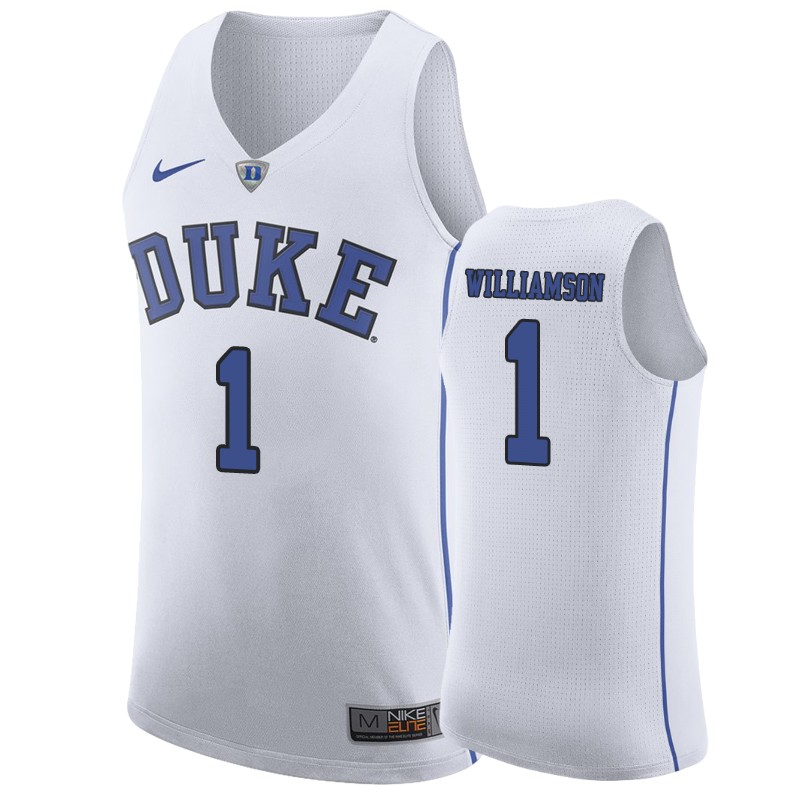 Duke Blue Devils Zion Williamson Men's College Jersey