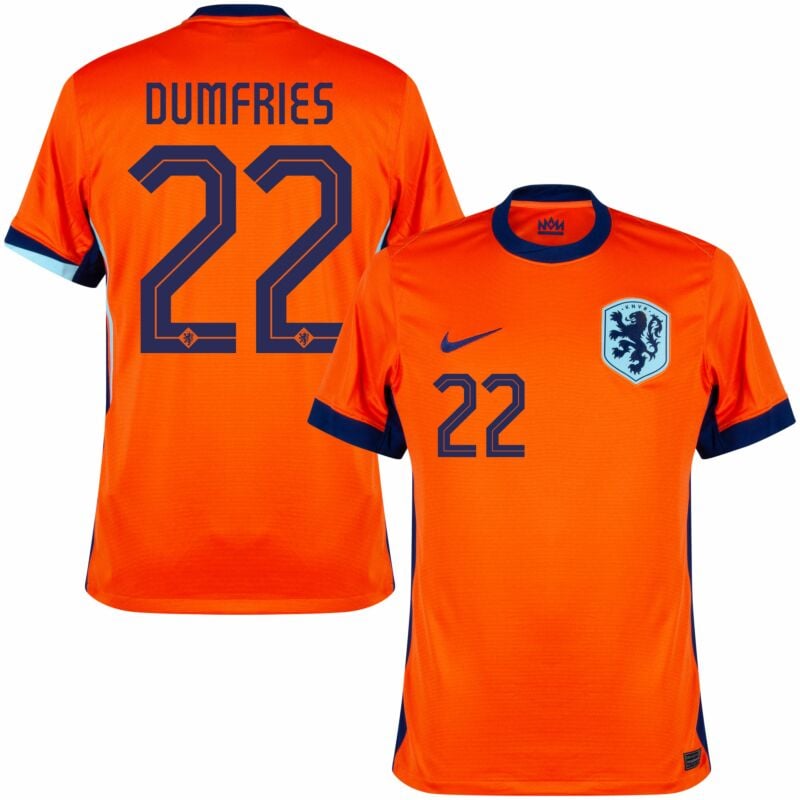 Dumfries Men's Holland 2024 Stadium Home Soccer Jersey