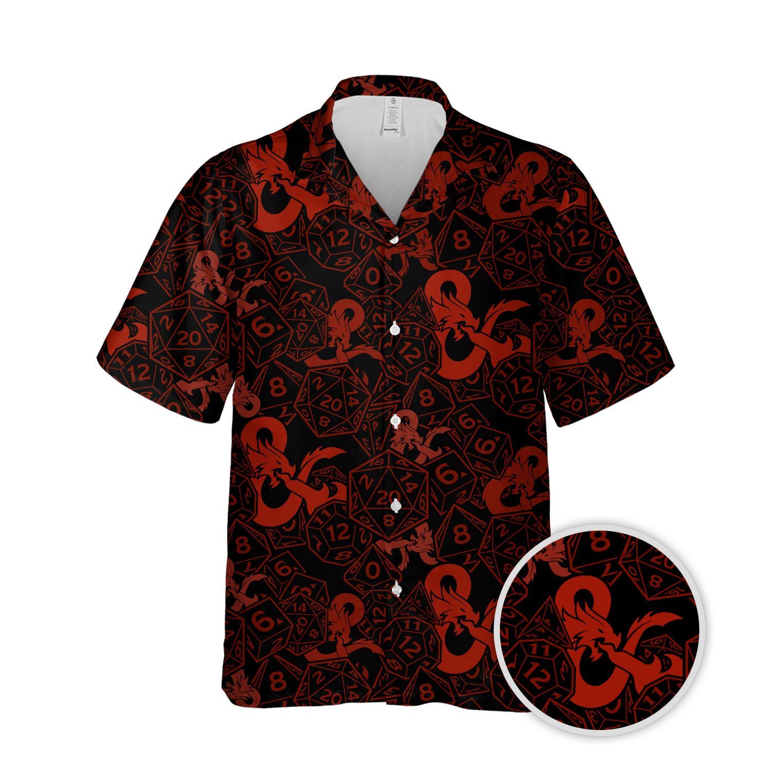 Dungeons Dragons Game Hawaiian Shirt