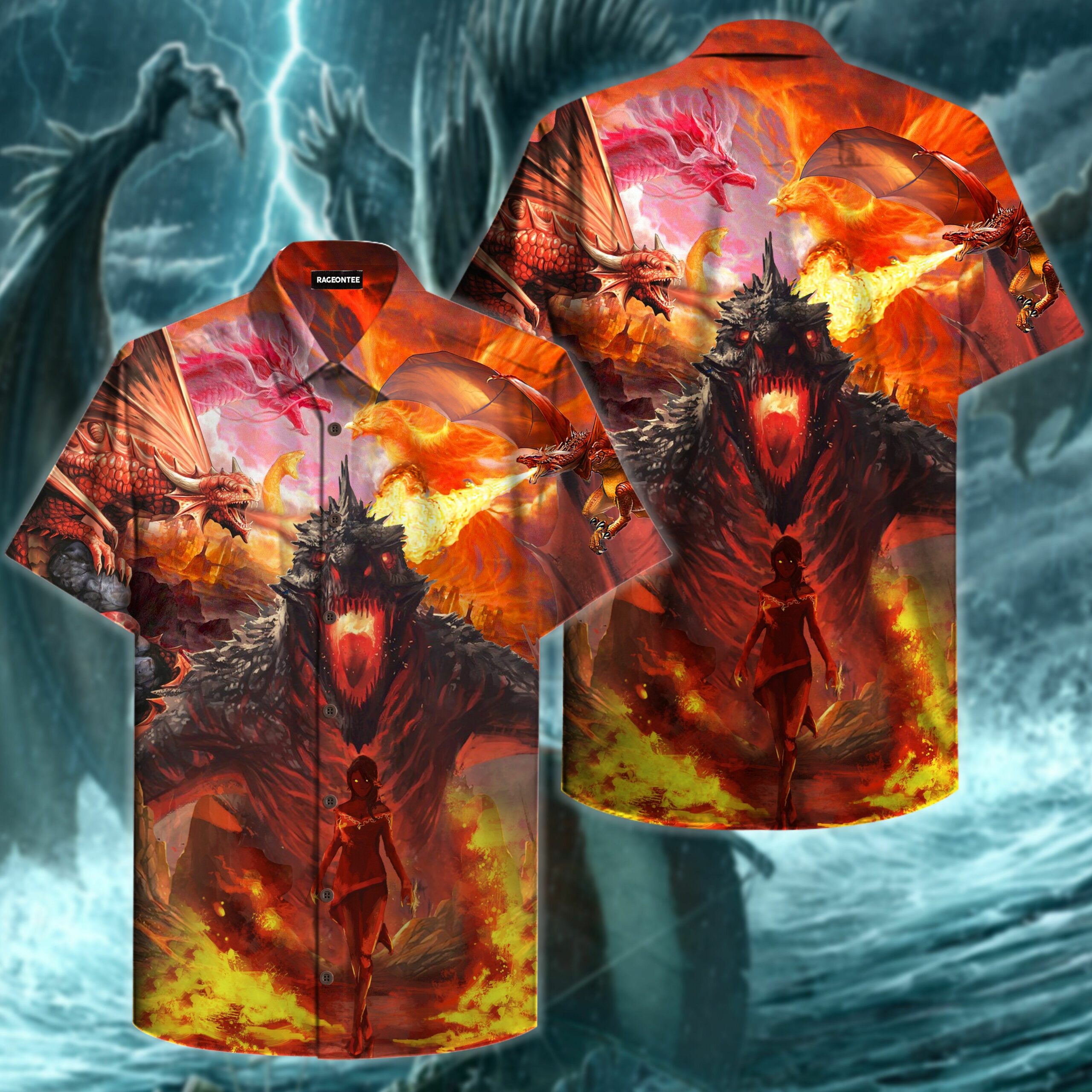 Dungeons Dragons Hawaiian Shirt For Men Women Adult HW4208