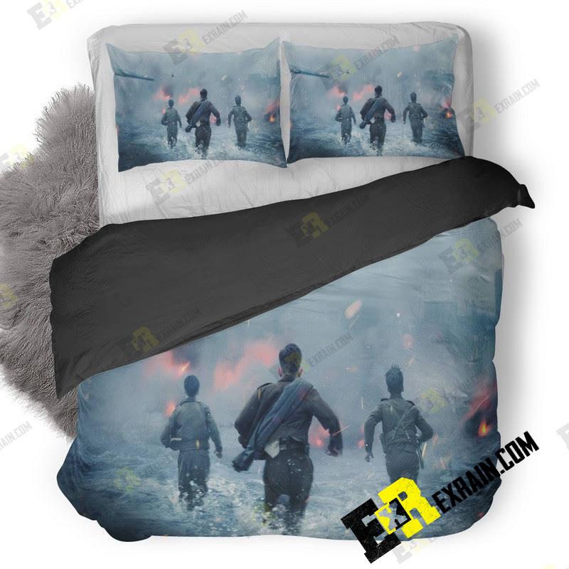 Dunkirk 5K Id 3D Customized Duvet Cover Bedding Set
