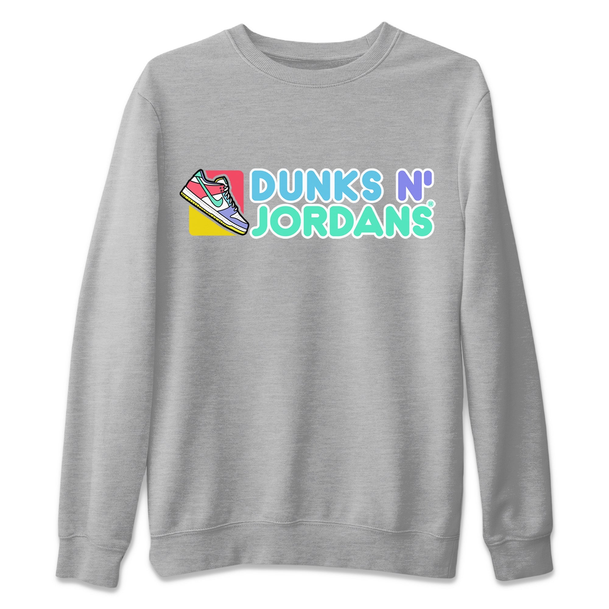 Dunks N Jordans Unisex Sweater – Dunk Easter Candy, Sneakers Matching Sweater