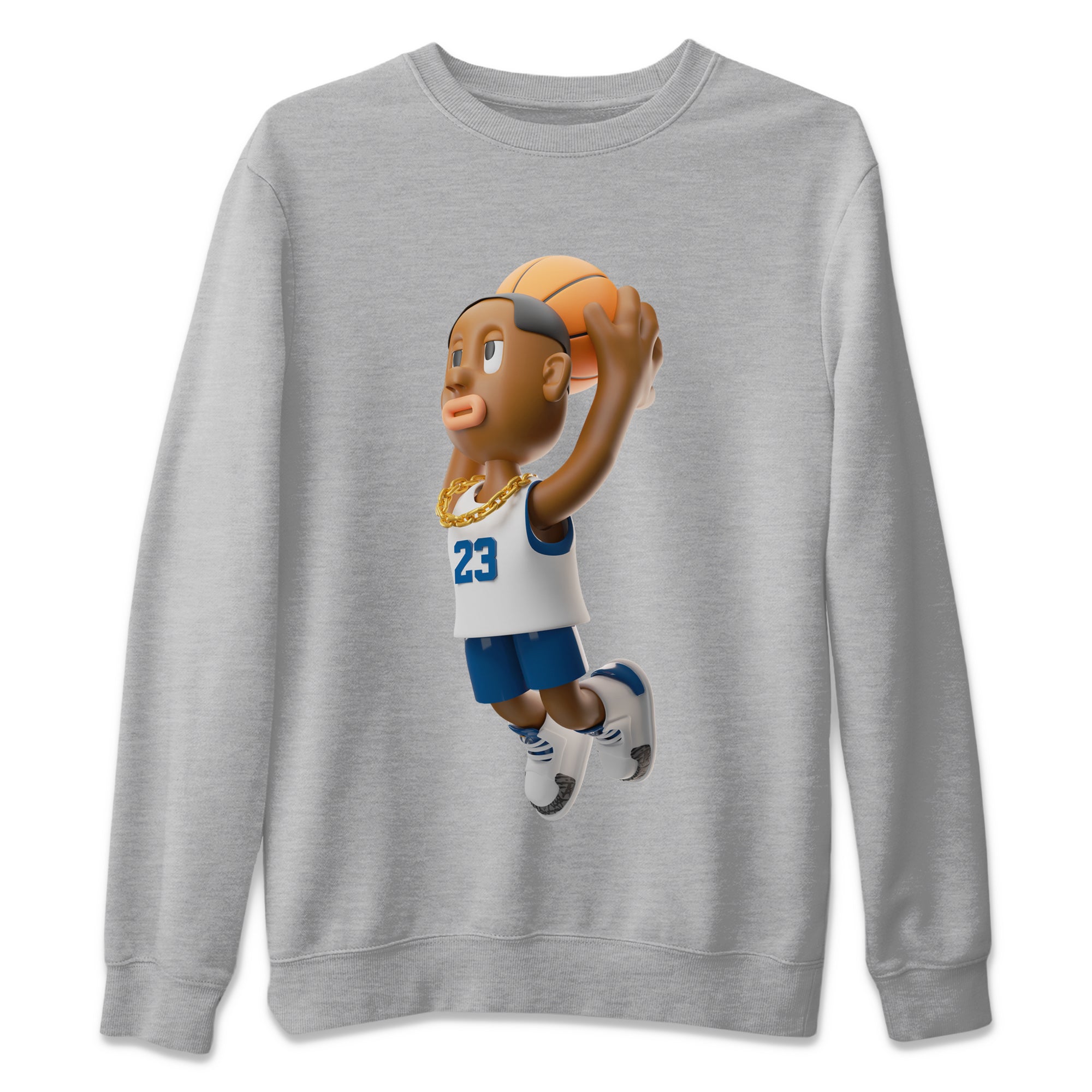 Dunkshot Boy Unisex Sweater – Air Jordan 3 Wizards, Sneakers Matching Sweater