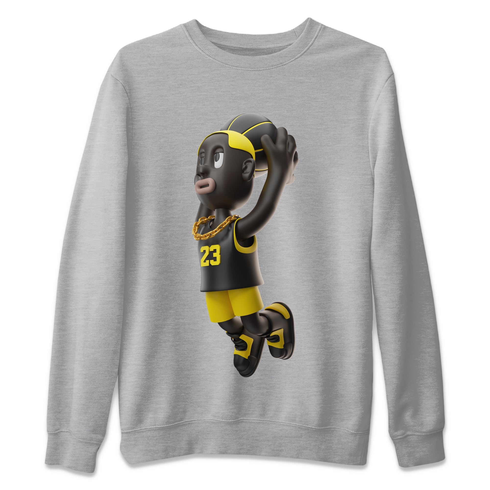 Dunkshot Boy Unisex Sweater – Air Jordan 4 Thunder, Sneakers Matching Sweater