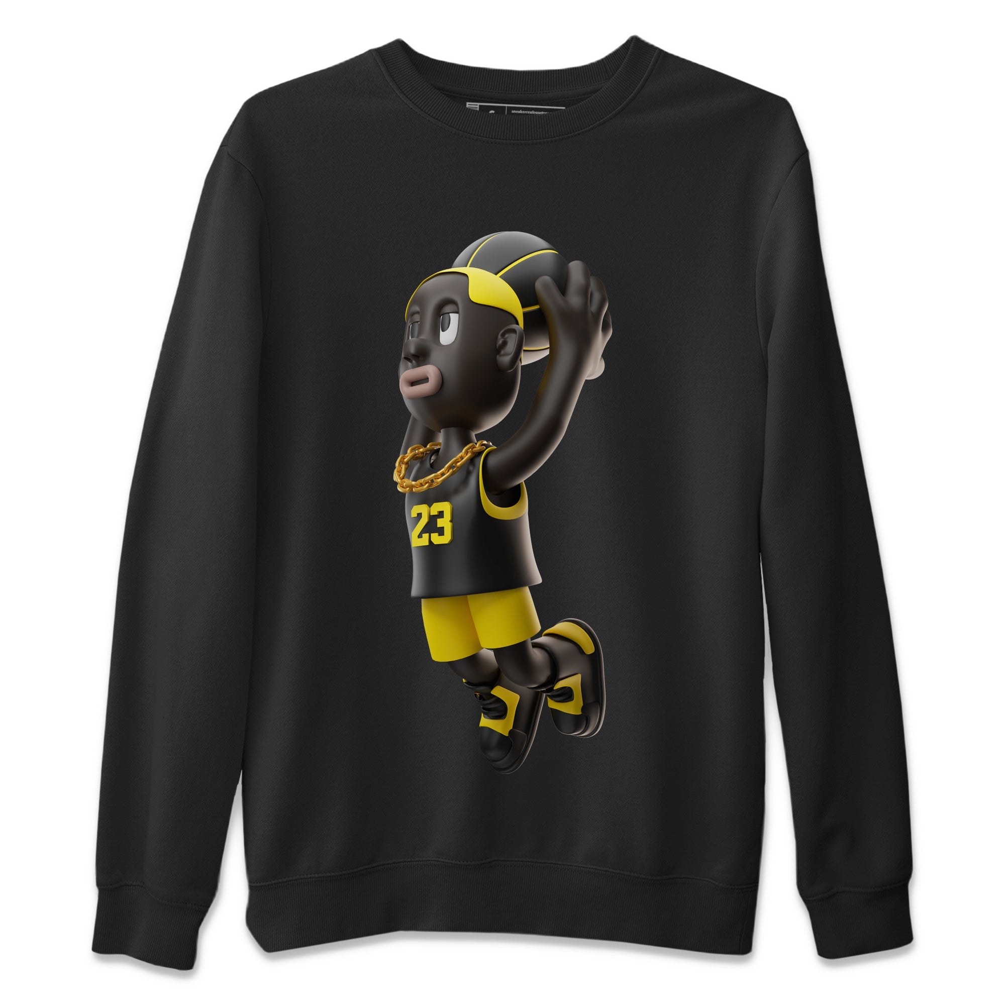 Dunkshot Boy Unisex Sweater – Air Jordan 4 Thunder, Sneakers Matching Sweater
