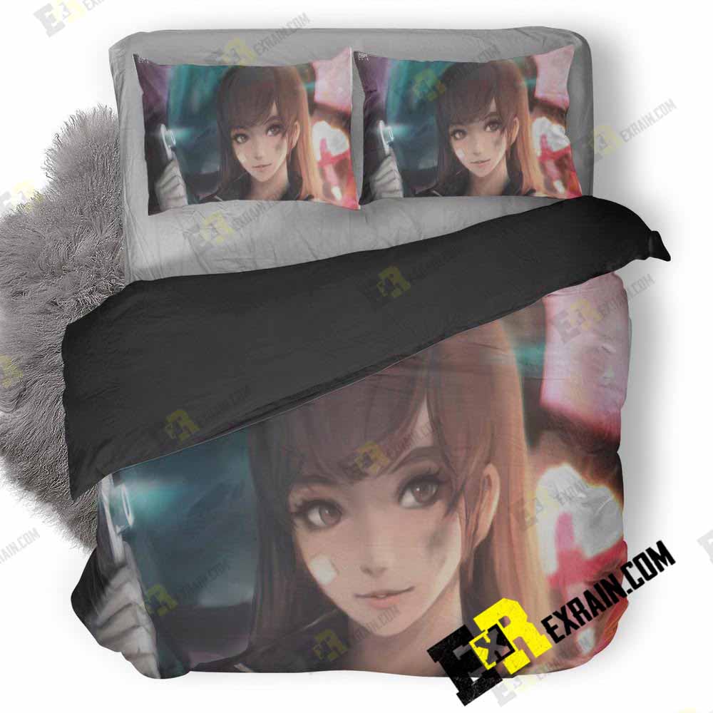 Dv A Overwatch Digital Art O9 3D Customized Duvet Cover Bedding Set