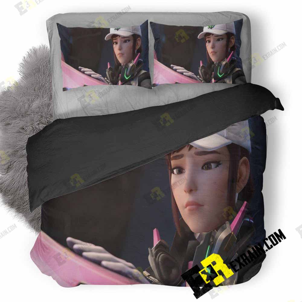Dva Overwatch Jd 3D Customized Duvet Cover Bedding Set