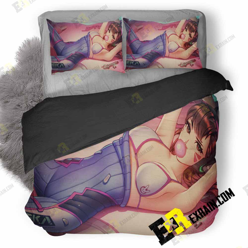 Dva Overwatch Y 3D Customized Duvet Cover Bedding Set