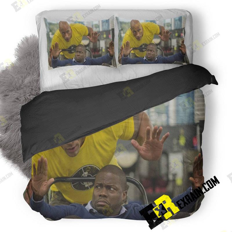 Dwayne Johnson And Kevin Hart In Central Intelligence 3D Customized Duvet Cover Bedding Set
