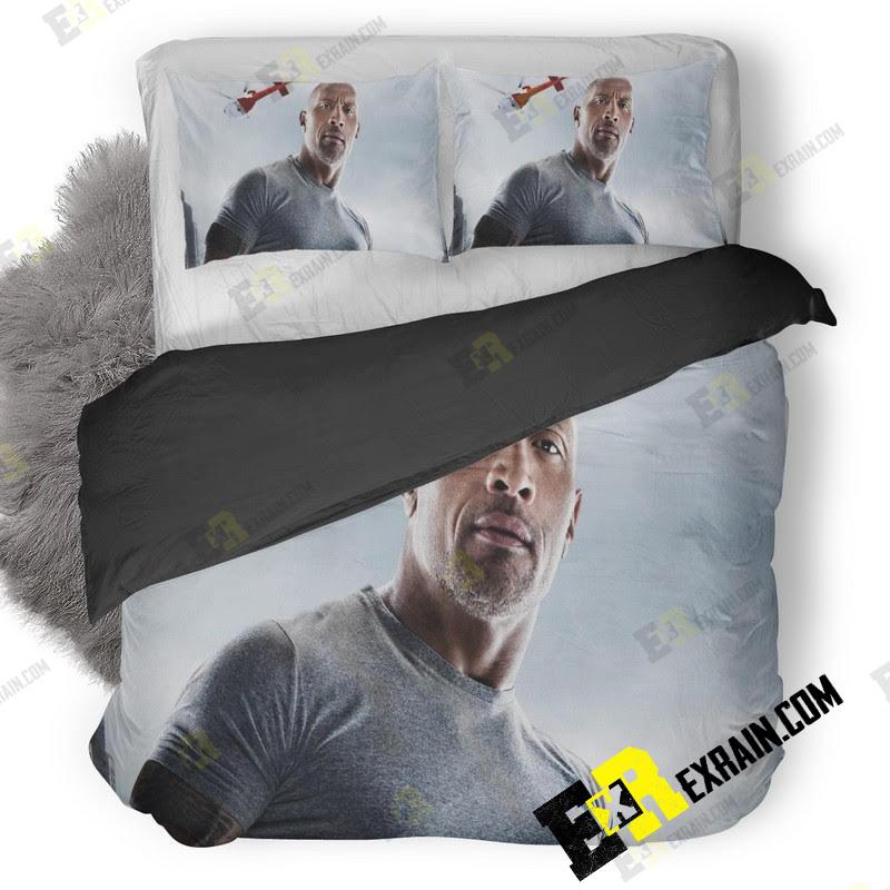 Dwayne Johnson In San Andreas Movie 3D Customized Duvet Cover Bedding Set