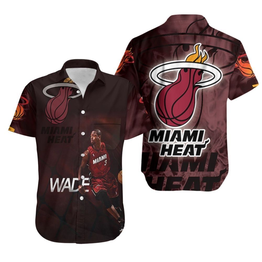 Dwyane Wade Miami Heat Running Legend Player For Fan Hawaiian Shirt