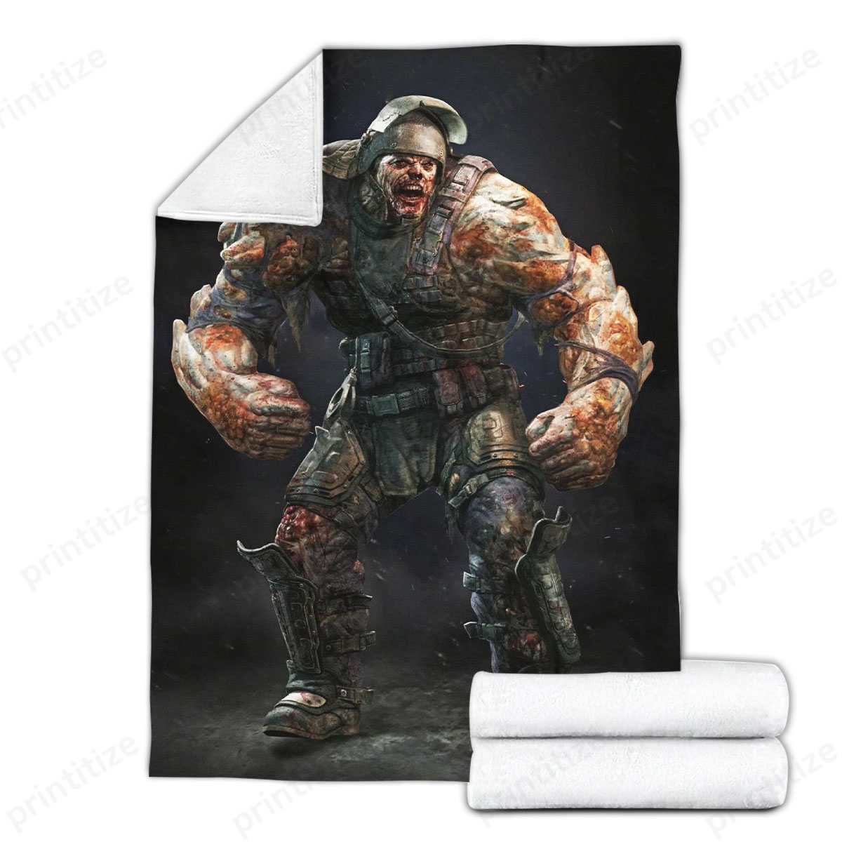 Dying Light Demolisher Fleece Blanket