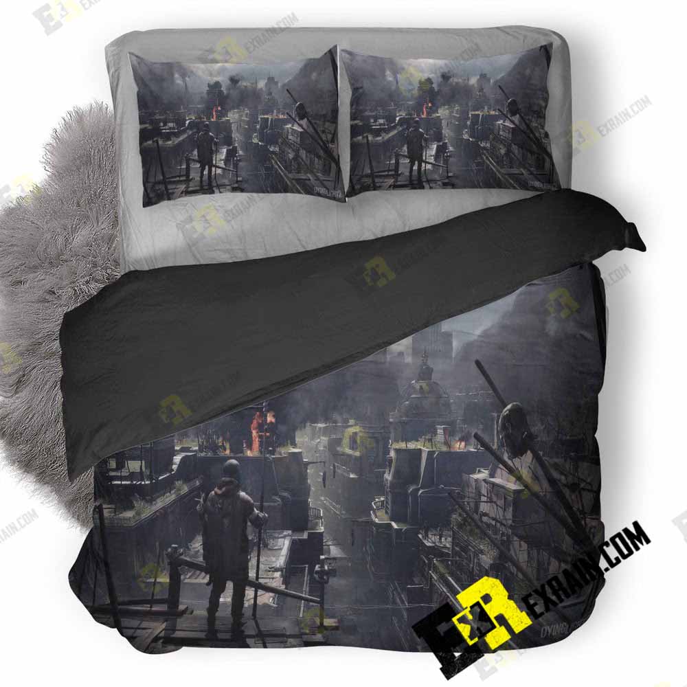Dying Light Ui 3D Customized Duvet Cover Bedding Set