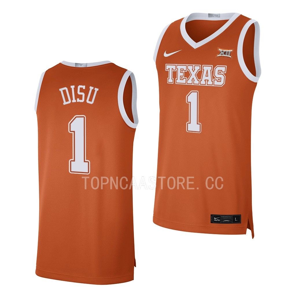 Dylan Disu #1 Texas Longhorns Limited Jersey 2022-23 Orange