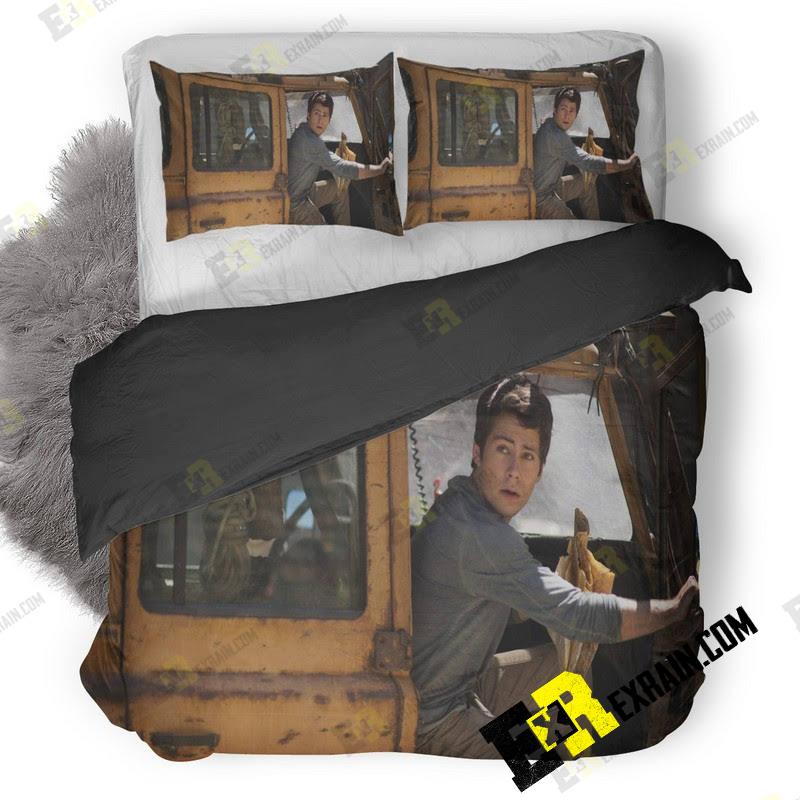 Dylan O Brien In Maze Runner The Death Cure Movie Fc 3D Customized Duvet Cover Bedding Set