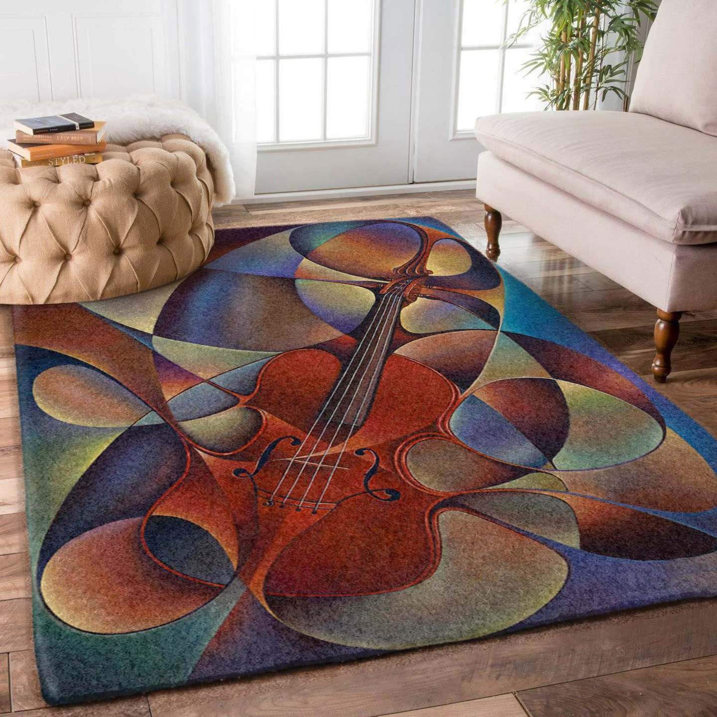 Dynamic Violin Limited Edition Rectangle Rug