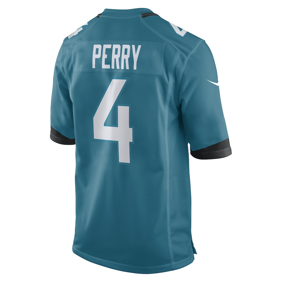 E.J. Perry Jacksonville Jaguars Stitched Jersey – Teal E.J. Perry Jacksonville Jaguars Stitched Jersey – Teal