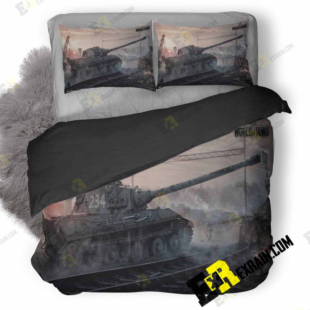 E75 World Of Tanks 3D Customized Duvet Cover Bedding Set