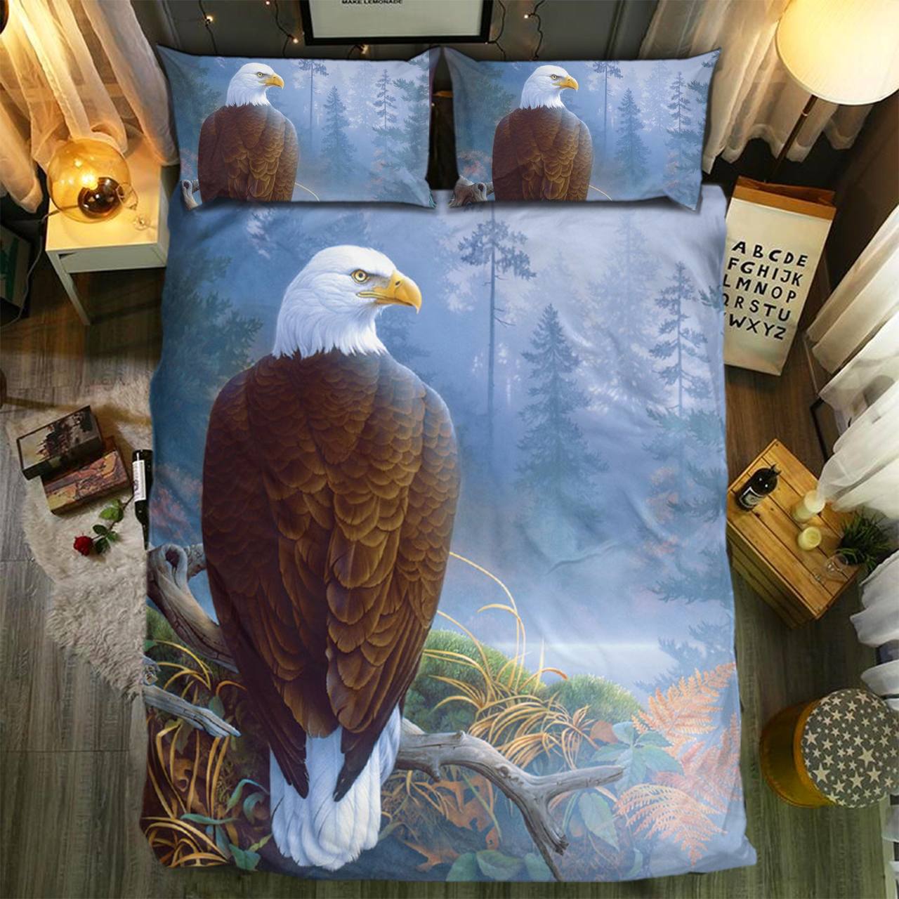 Eagles Collection Customized Duvet Cover Bedding Set