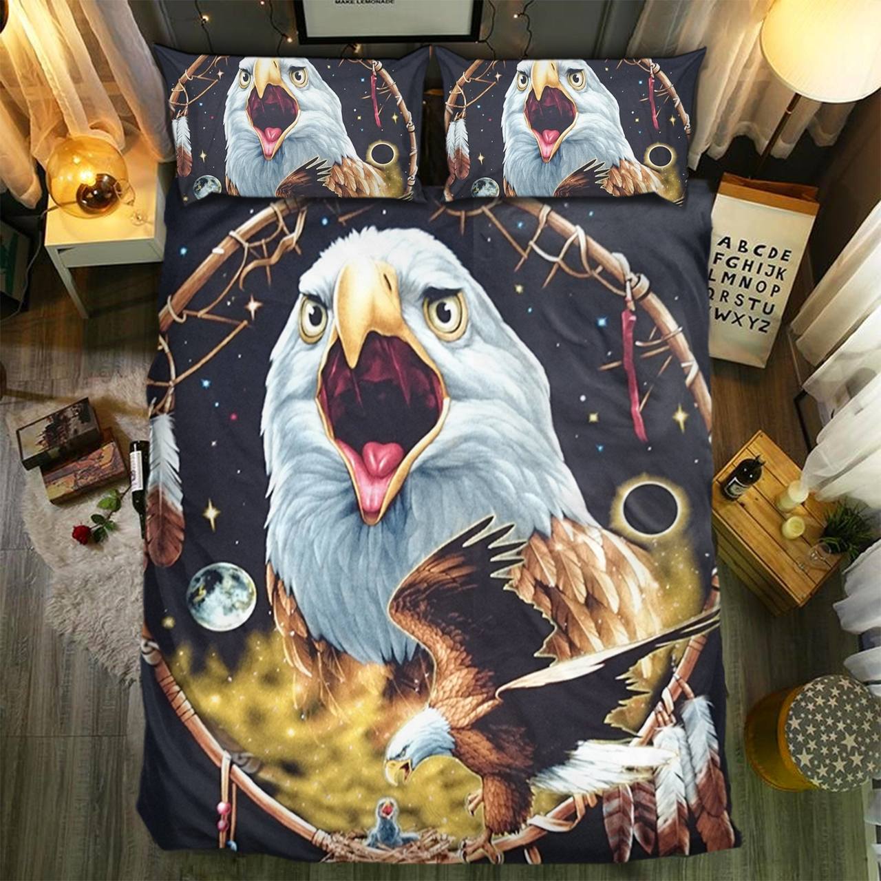 Eagles Collection Customized Duvet Cover Bedding Set