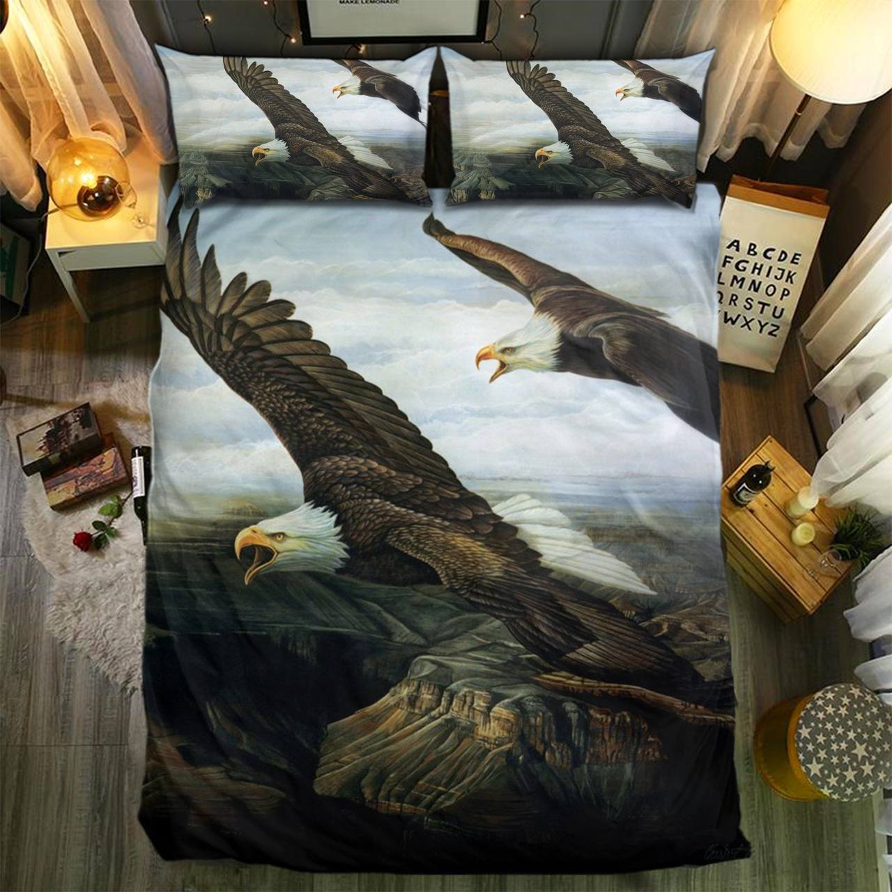 Eagles Collection Customized Duvet Cover Bedding Set