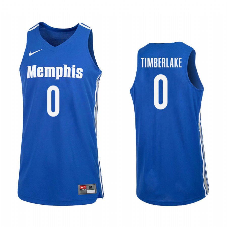 Earl Timberlake Memphis Tigers Blue Jersey College 2021 transfer