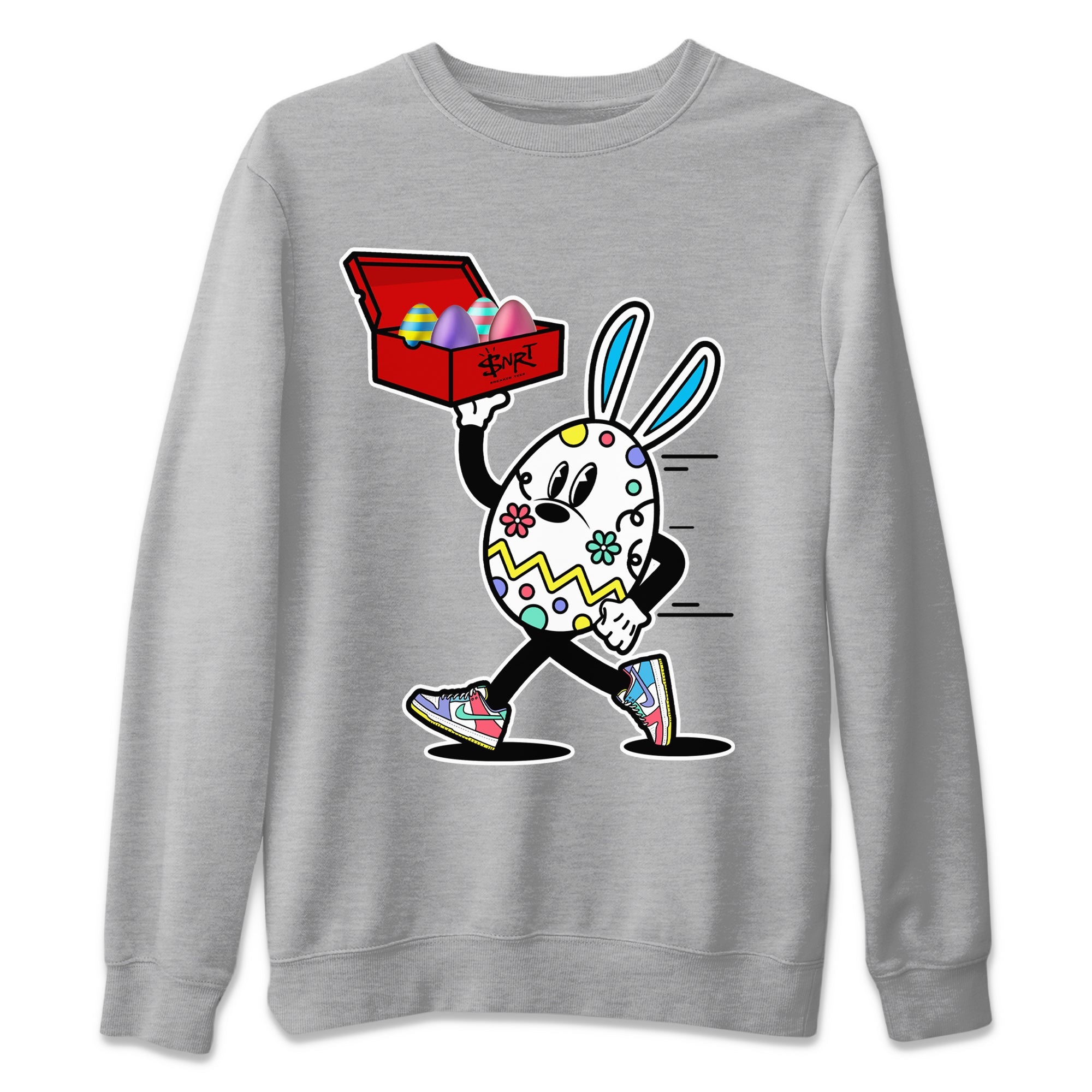 Easter Egg Hunter Unisex Sweater – Dunk Easter Candy, Sneakers Matching Sweater
