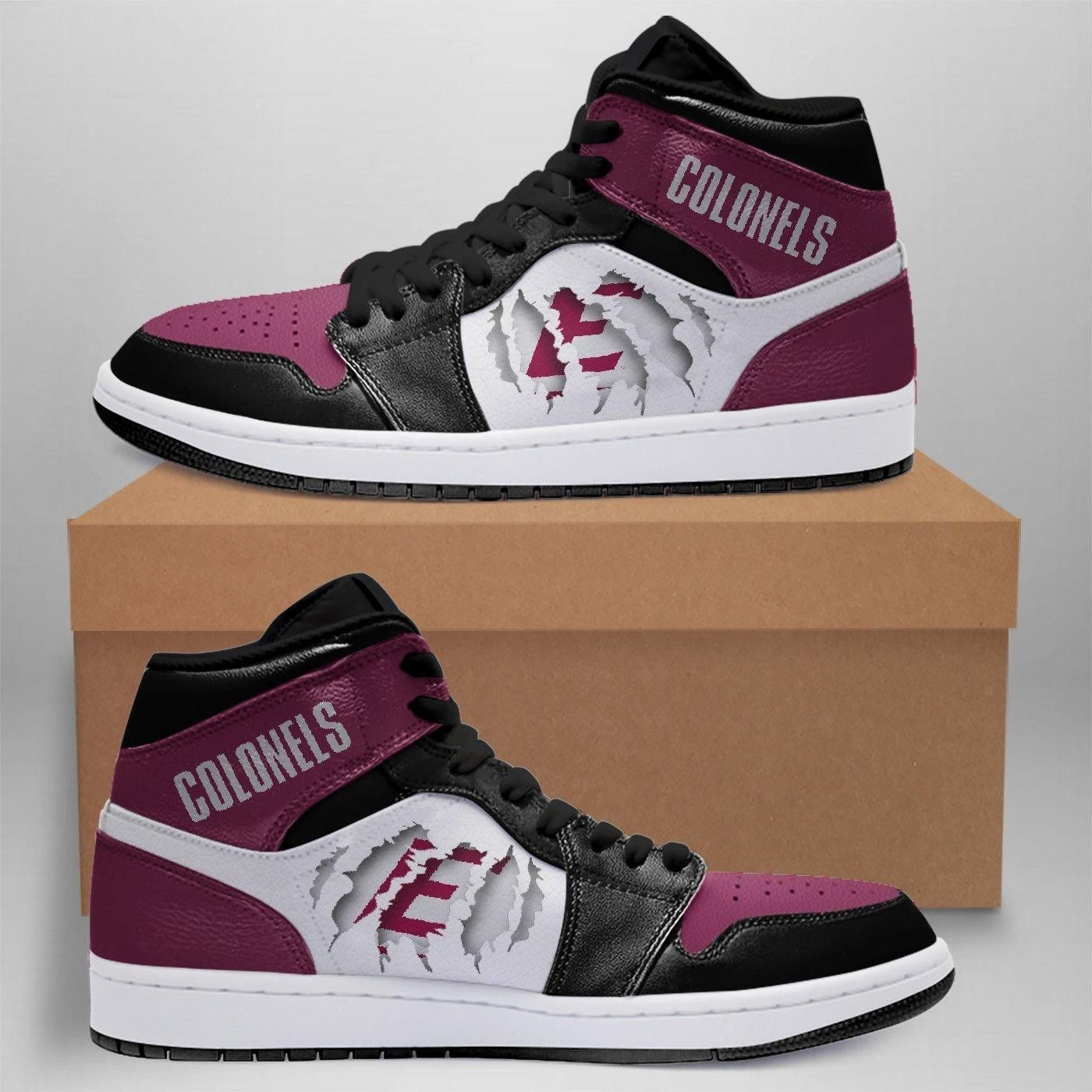Eastern Kentucky Colonels NCAA Team Sneakers Gift For Fans High Top Air Jordan Sneaker, Air Jordan Hightop