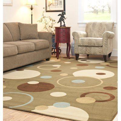 Ebern Designs Charis Green Limited Edition Rectangle Rug