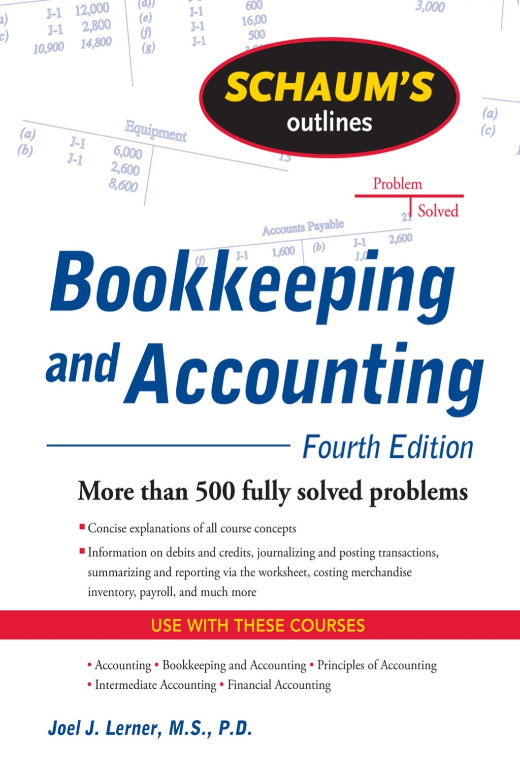 Schaum's Outline of Bookkeeping and Accounting 4th Edition