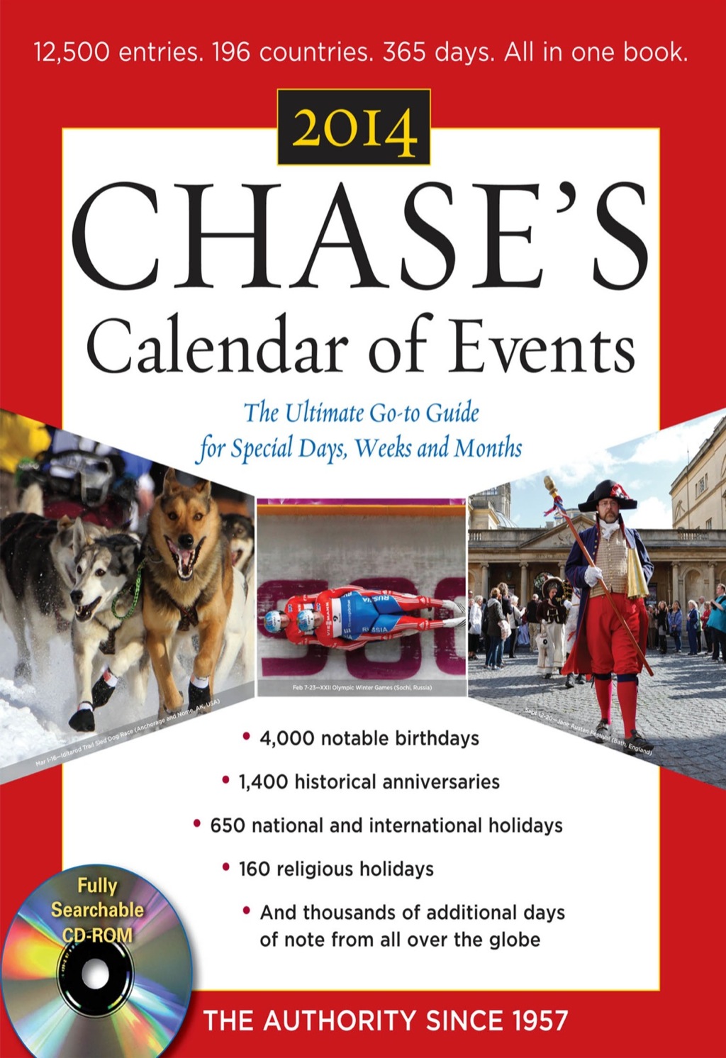 Chase's Calendar of Events 2014 with CD-ROM 