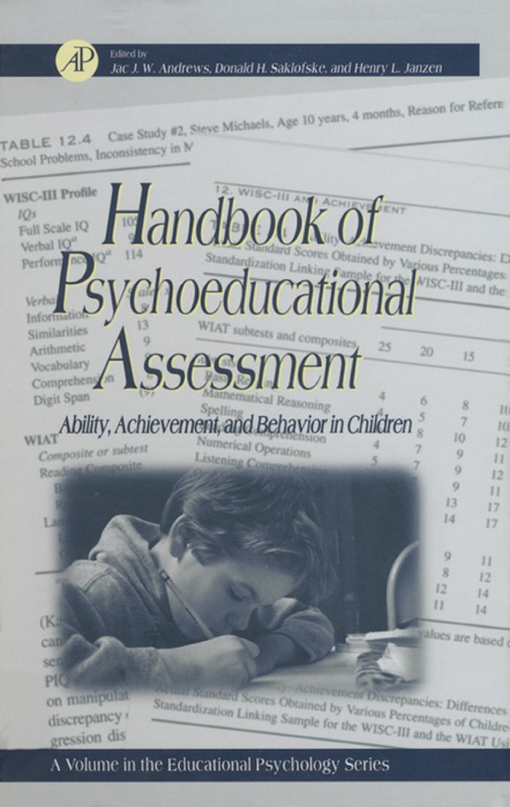 Handbook of Psychoeducational Assessment 