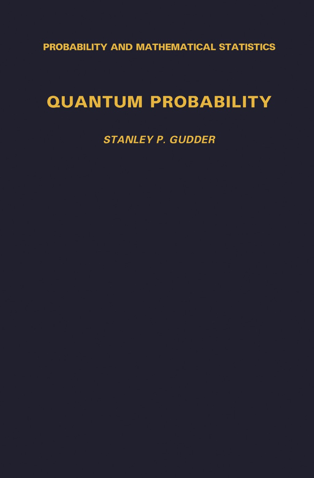 Quantum Probability 