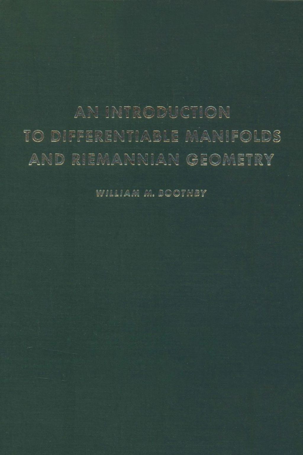 An introduction to differentiable manifolds and Riemannian geometry 