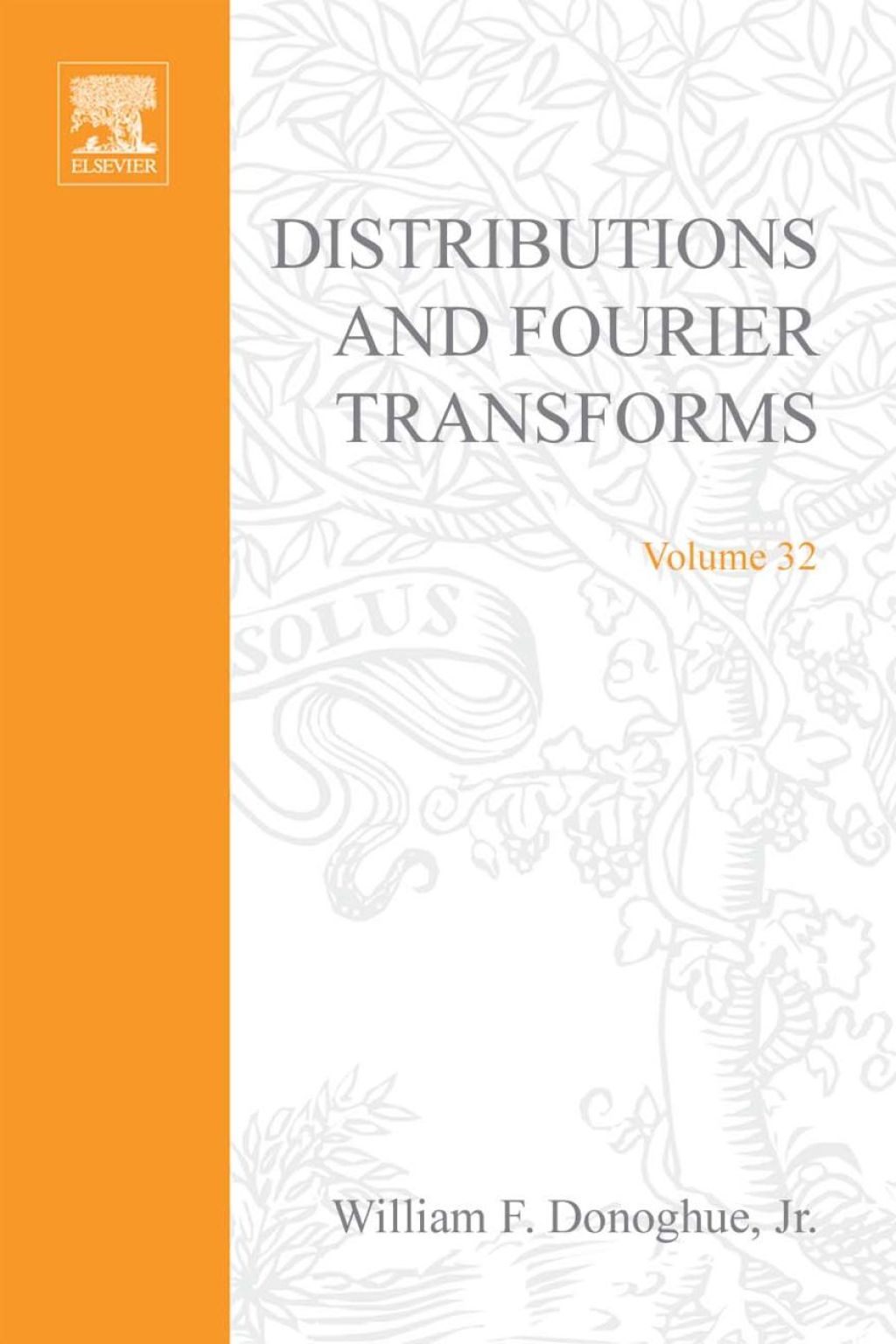 Distributions and Fourier transforms 