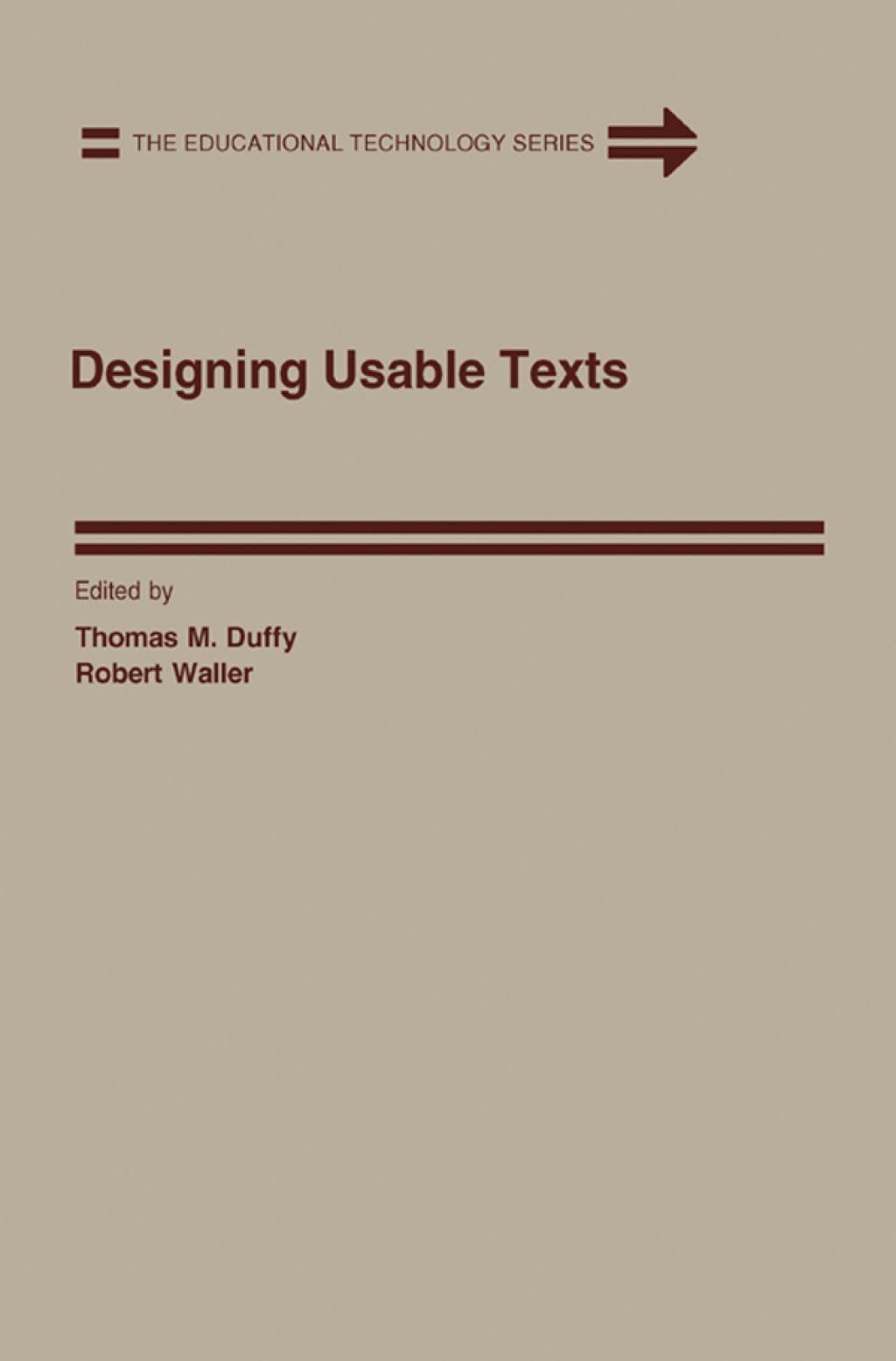 Designing Usable Texts 