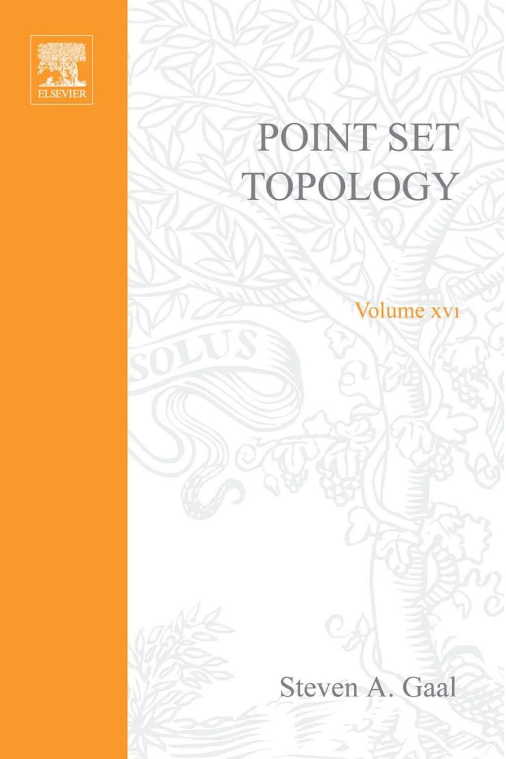 Point set topology 