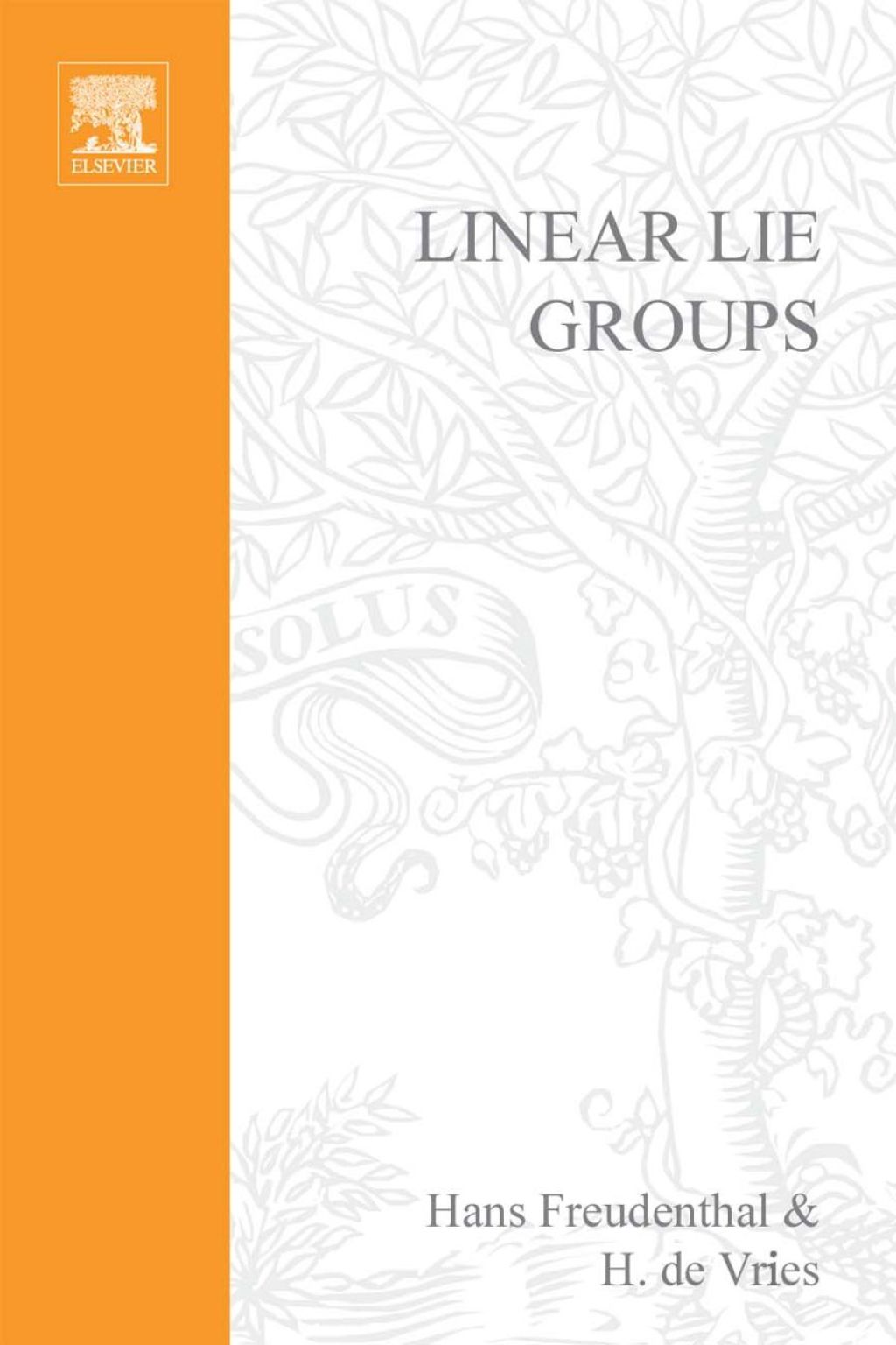 Linear lie groups 