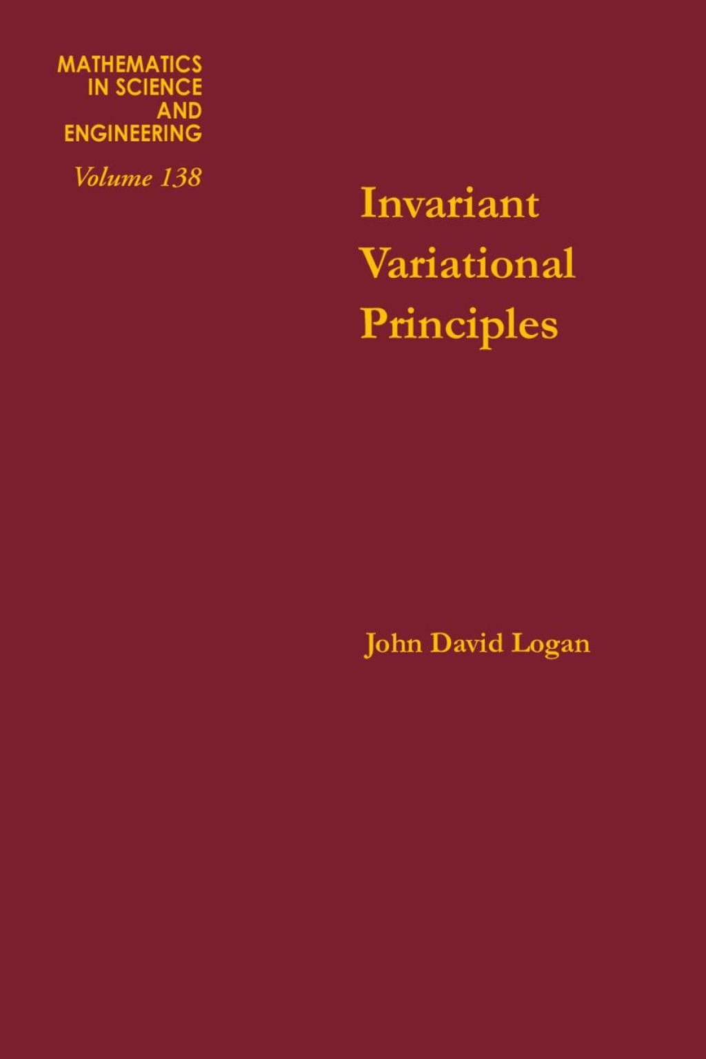 Invariant variational principles 