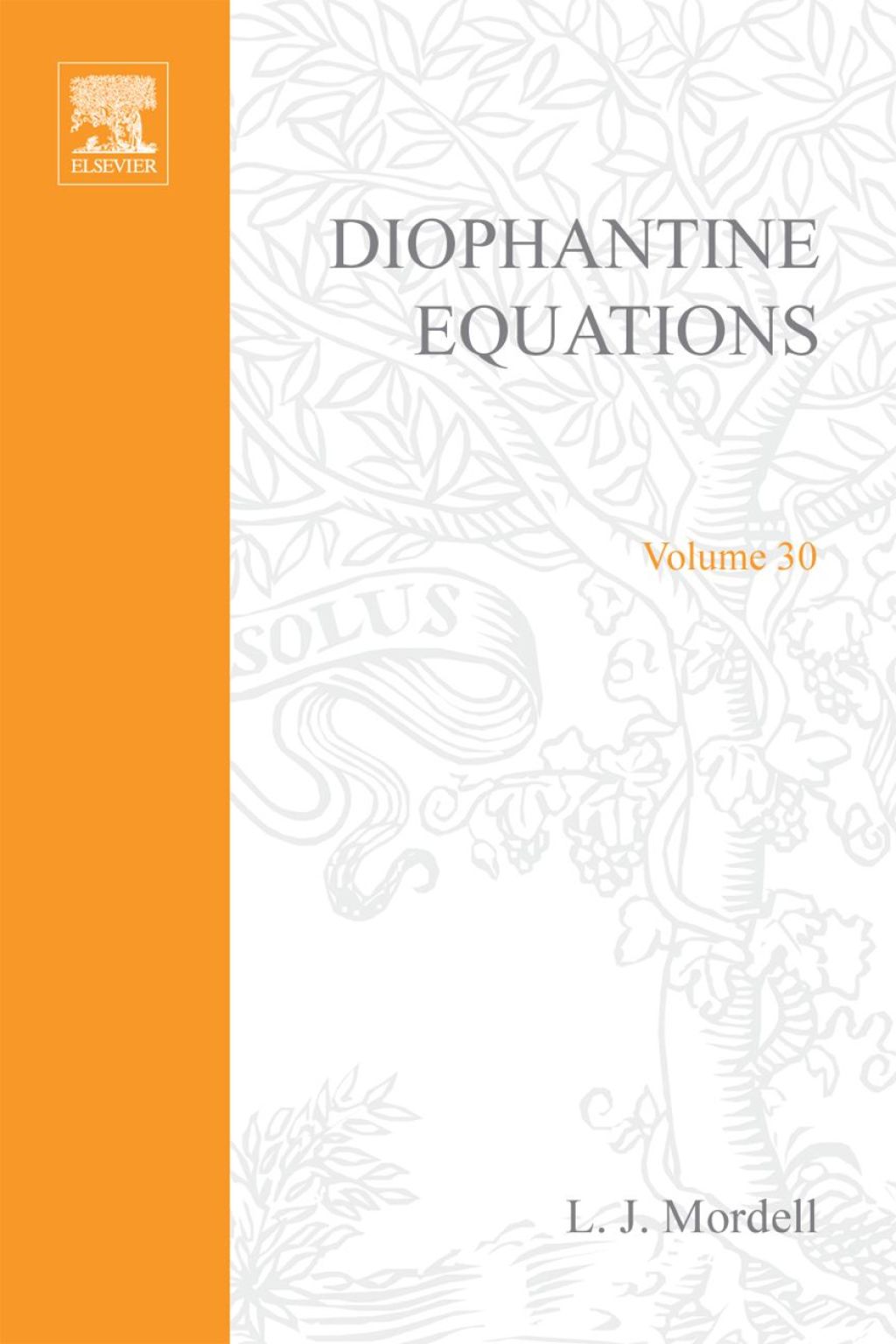 Diophantine equations 