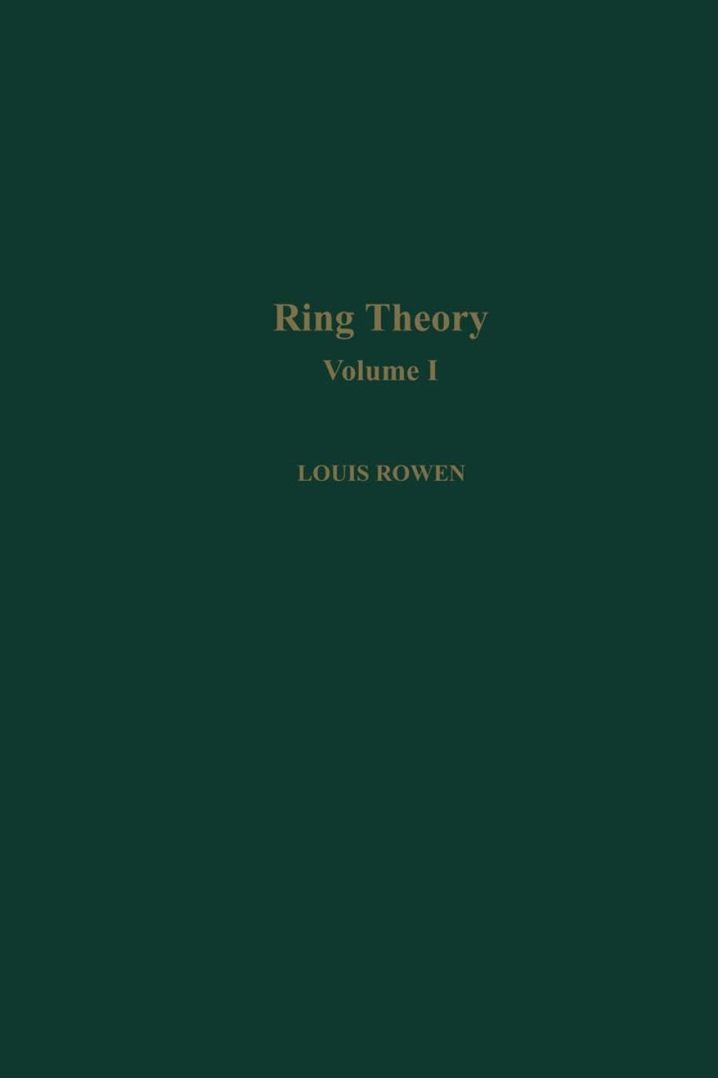 Ring theory V1 